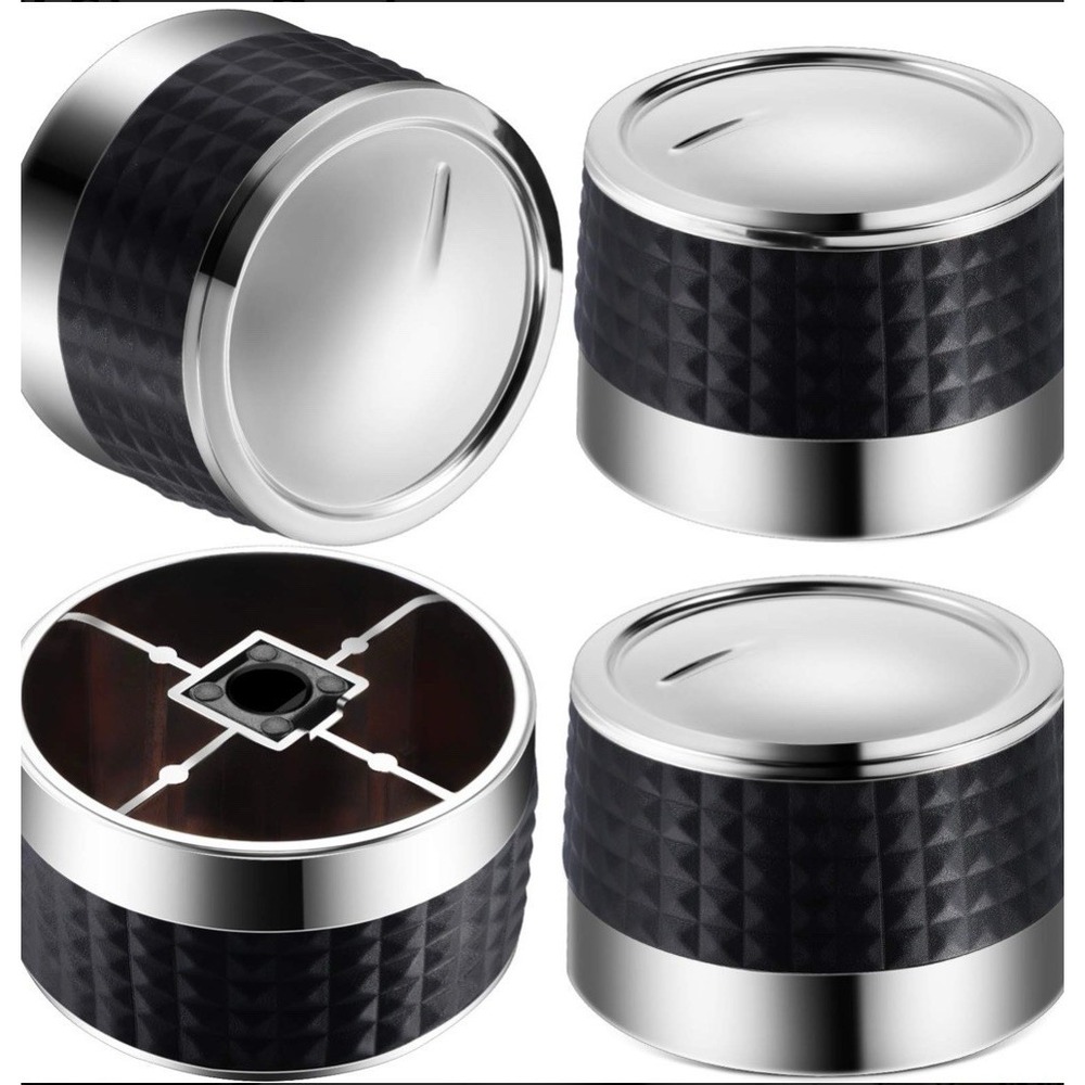 Mudder 4 Pieces Gas Grill Knob BBQ Control Knobs Replacement Rotating Switch Gas